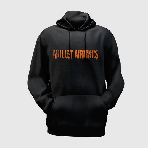 Crop Duster Hoodie – Black